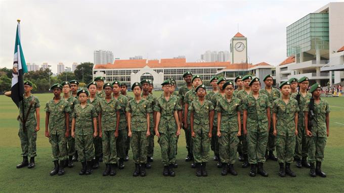 NCC cadets in no 4