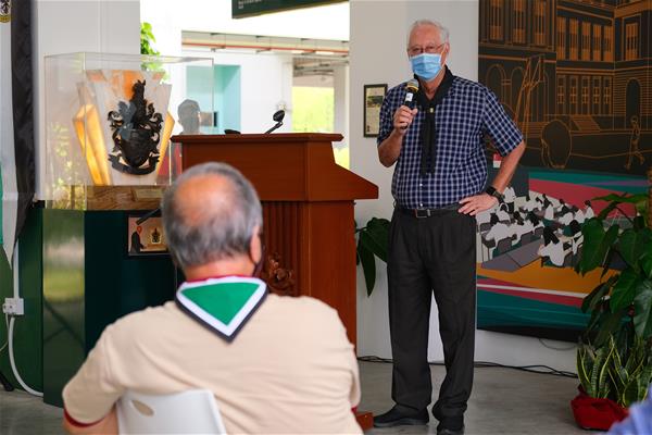 3. ESM Goh Giving His Address