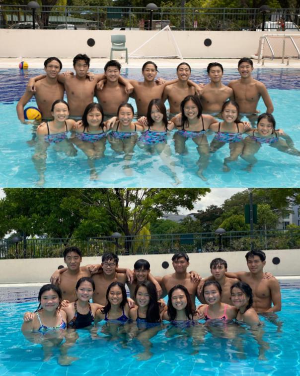 Waterpolo collage