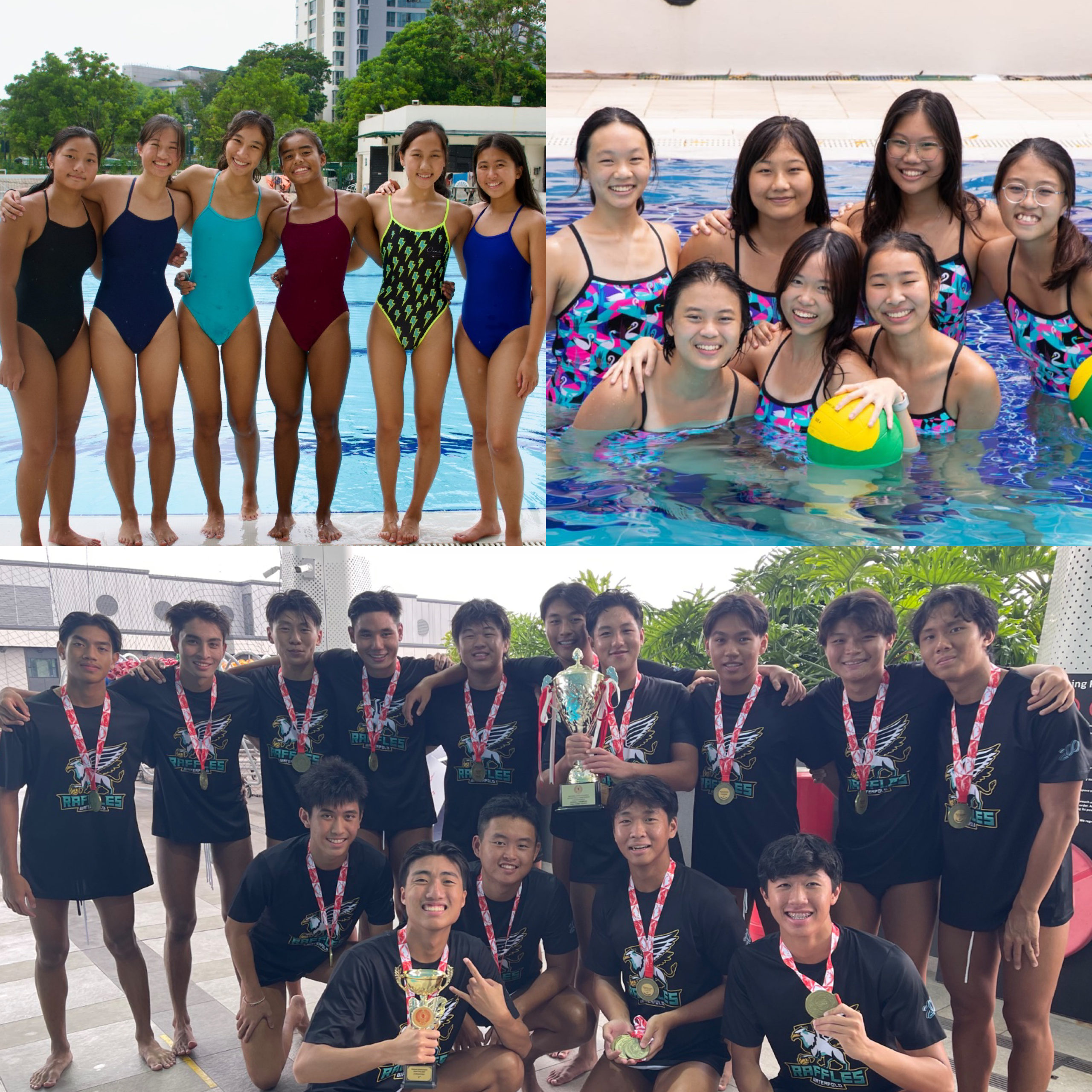waterpolo photo collage