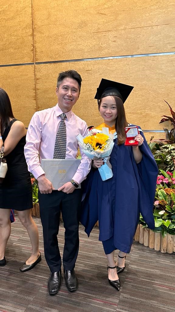 Lin Hui and Mr Ng - NTU KBHSA Feature