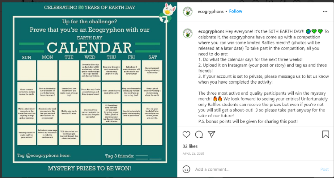 Eco calendar